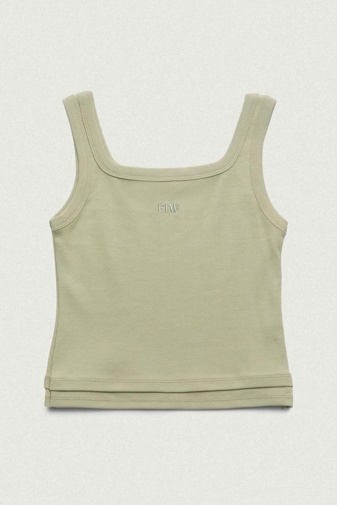 Double layered sleeveless (Mint)