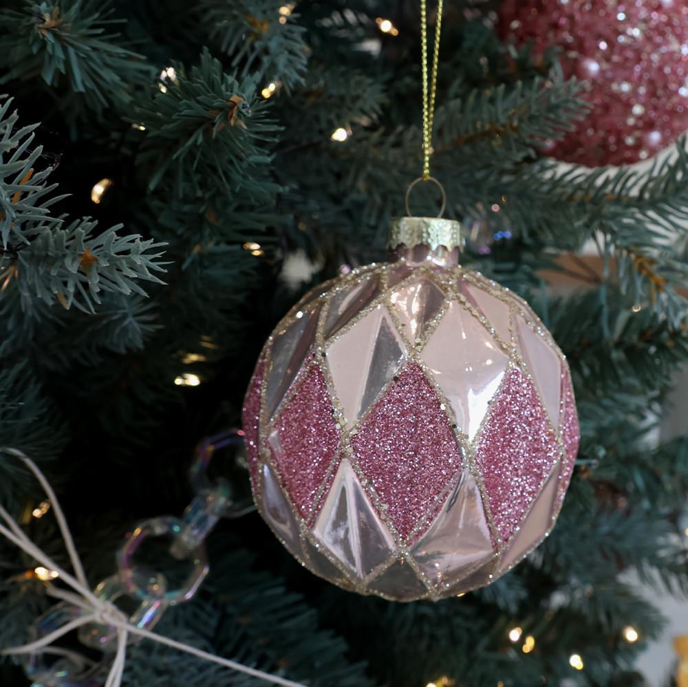 [Mood in Cabinet] 크리스마스 오너먼트 트리 장식 로렌지 유리볼