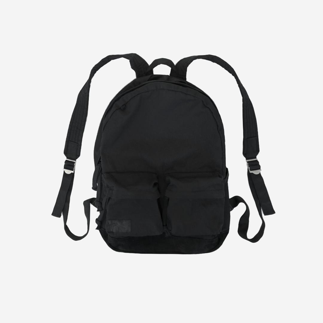 (06.07 PM6:00) used back pack 2pk - black