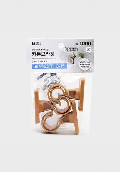 커튼봉 브라켓 3P/SET