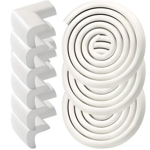 원더파파 엠보싱 모서리보호대 3p + 코너보호대 6p 세트, 2m, 화이트, 1세트 - 모서리/코너보호대 | 쿠팡