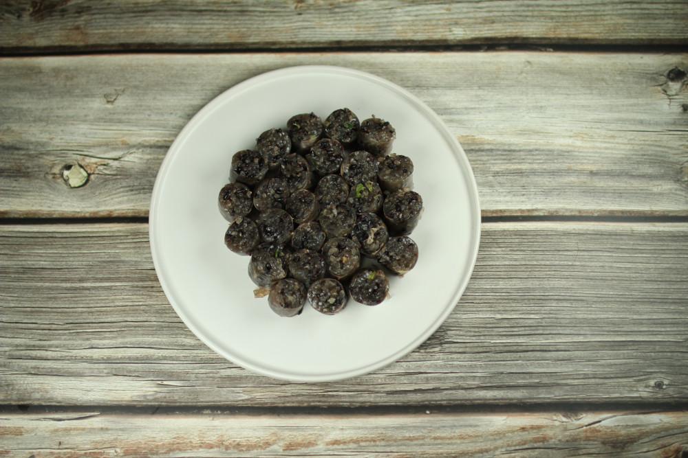 한가득 흑미순대 500g(선지안들어간 당면 찰) 야식 술안주 간편식