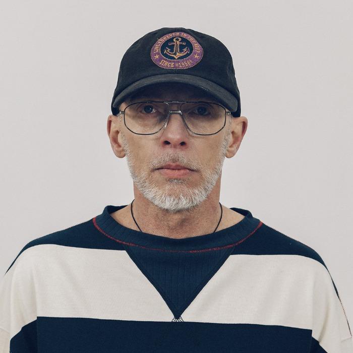 Anchor Ball Cap Charcoal