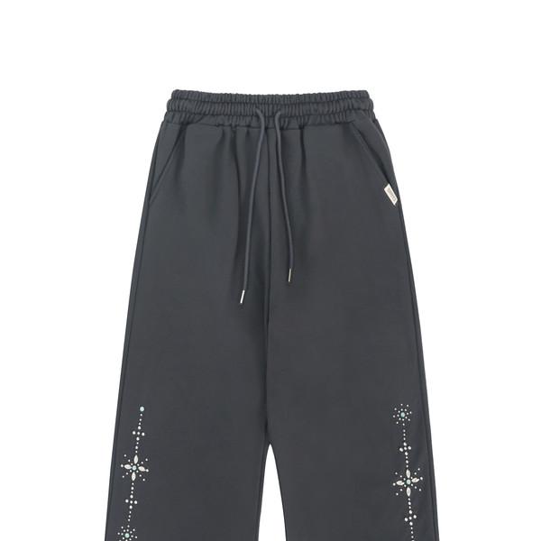 [3/11 예약배송] Stone Beads 2way Jogger - Charcoal