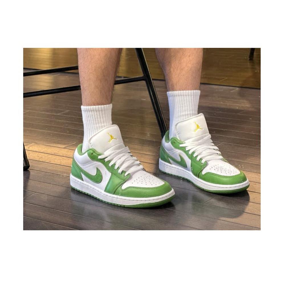 나이키 조던1 로우 SE ChlorophyII 클래식 농구화 남자 스니커즈 운동화