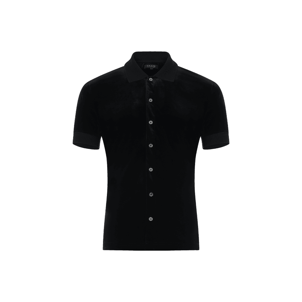 Velour Lounge Half Shirt