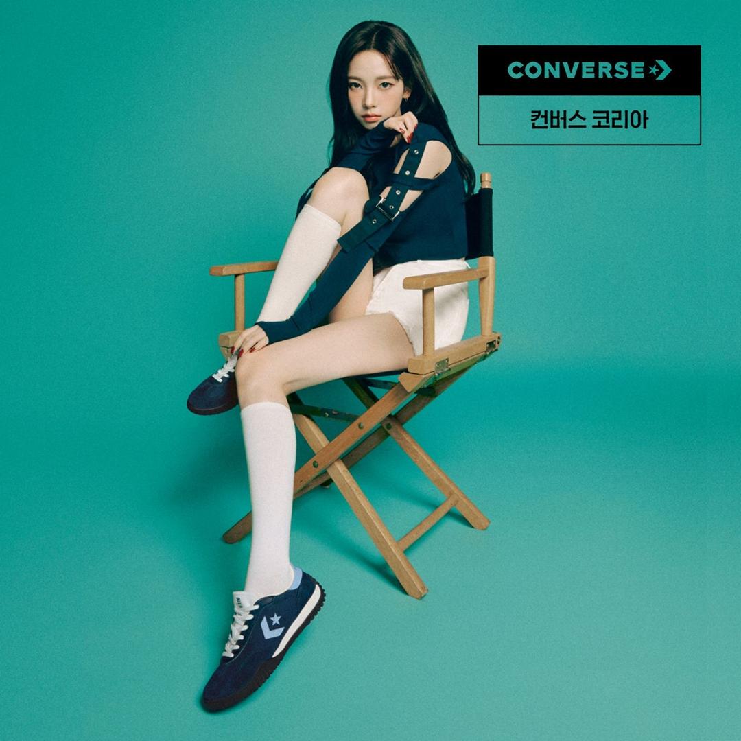 [카리나 착용] 런스타 트레이너 로우 레트로 스포츠 옵시디언 A10621C