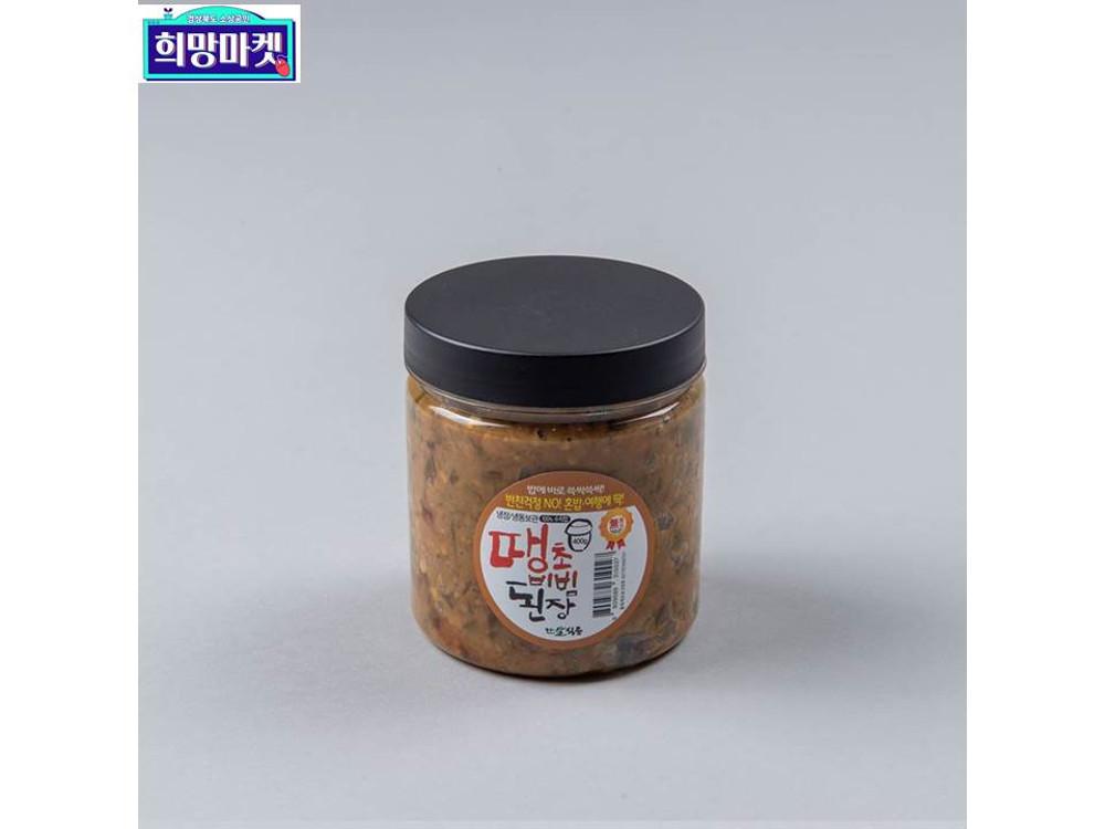 [한칼식품] 땡초비빔된장 400g