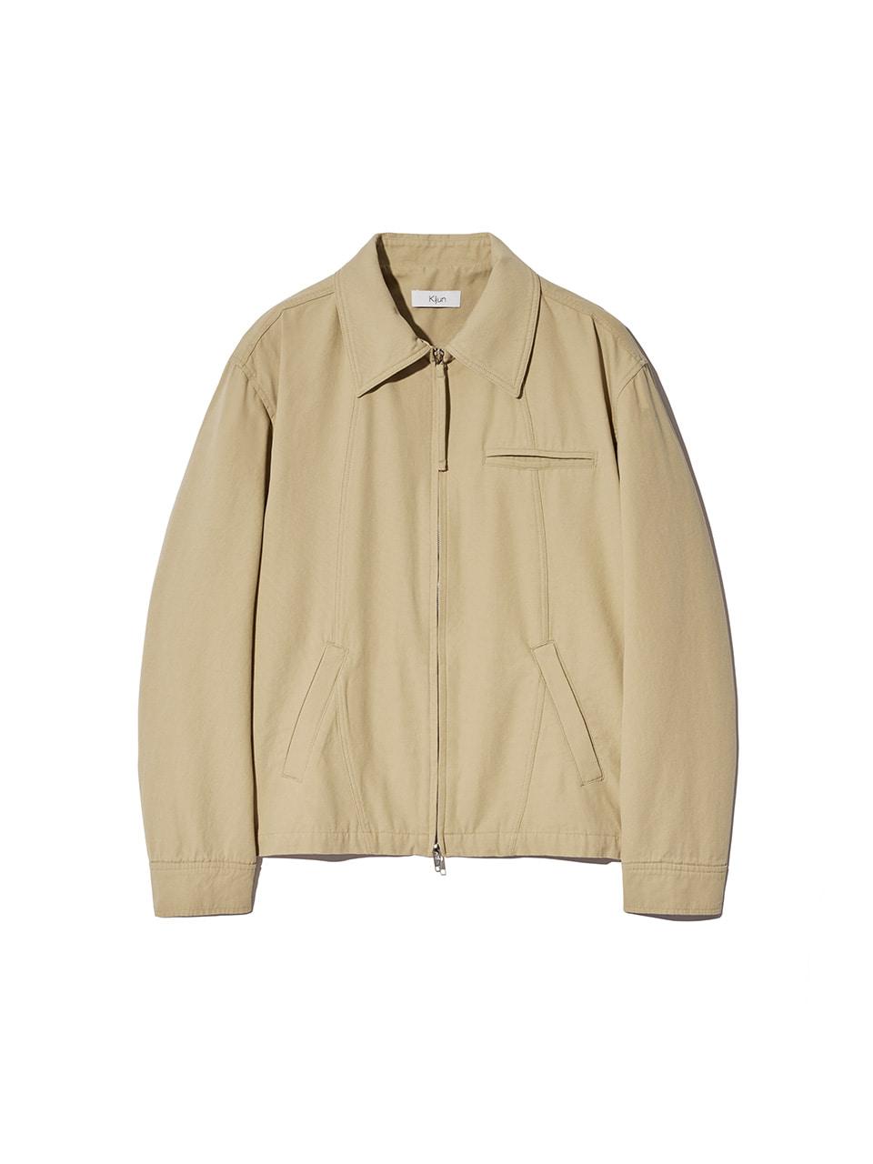 Orbit Patch Jacket Beige
