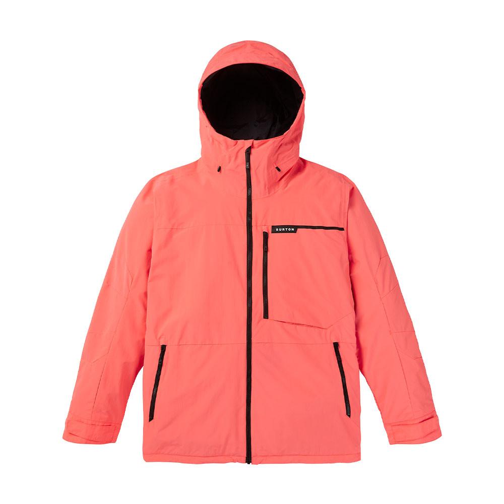2223 버튼 피지 스노우 보드 자켓 BURTON Mens Peasy 2L Jacket Tetra Orange