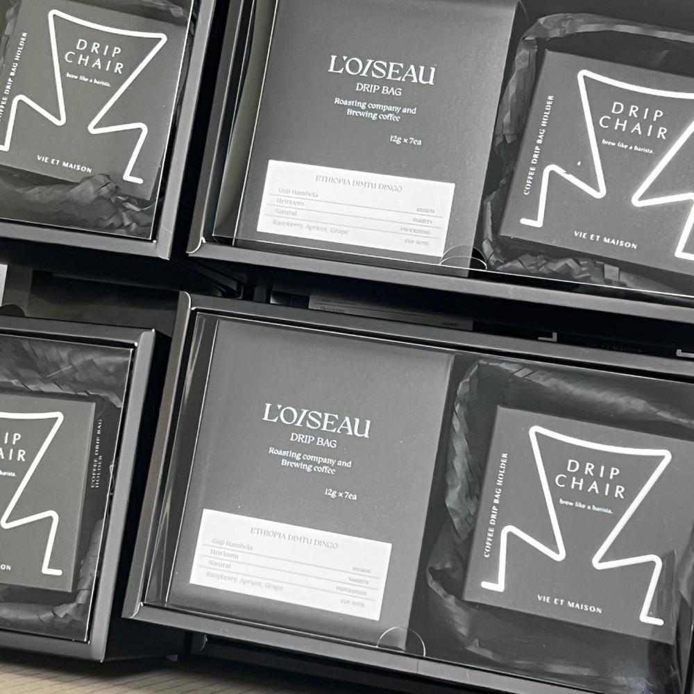 [상품] 비에메종 드립체어 드립백 거치대 + 드립백 세트