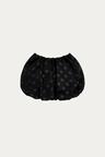 Dot Balloon Skirt / Black / 3월 15일 출고 예정