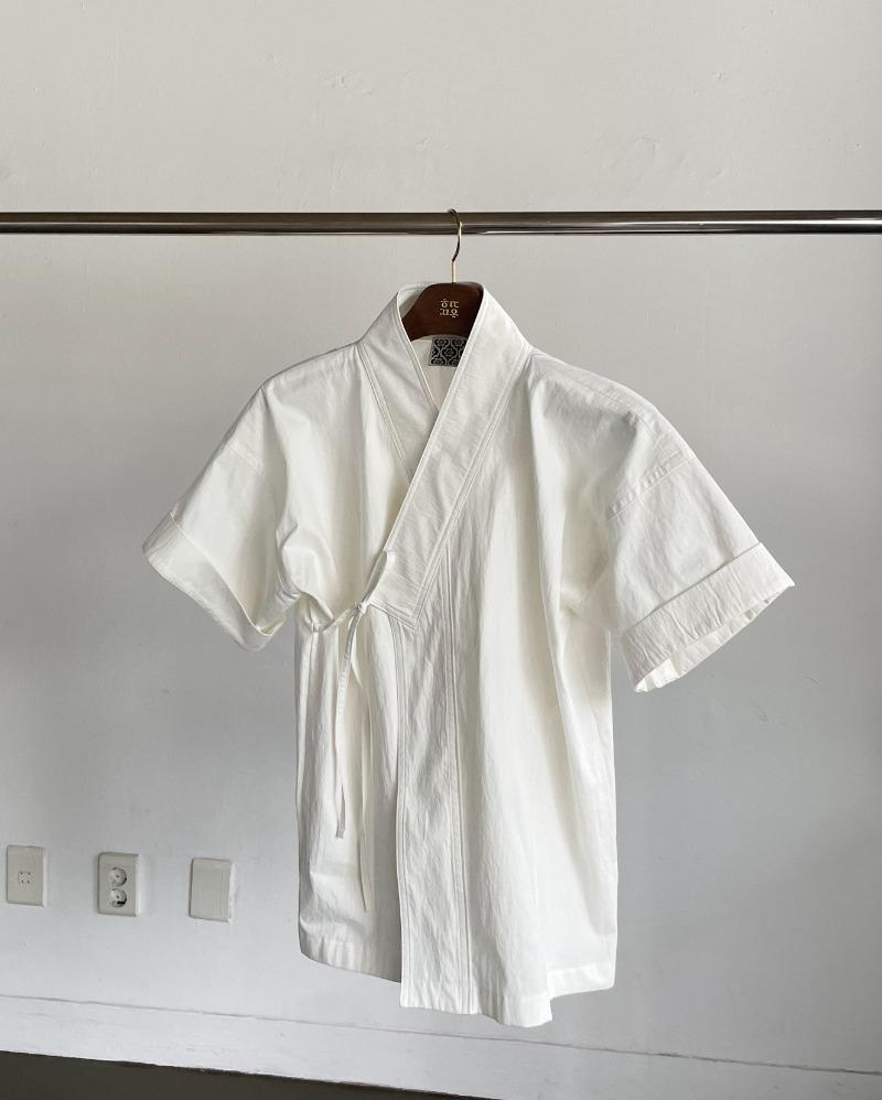 pre-order [ 비 성 ] 저고리 - 흰색