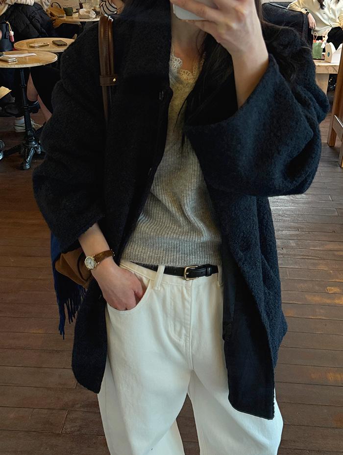 헤든 싱글코트 *블랙