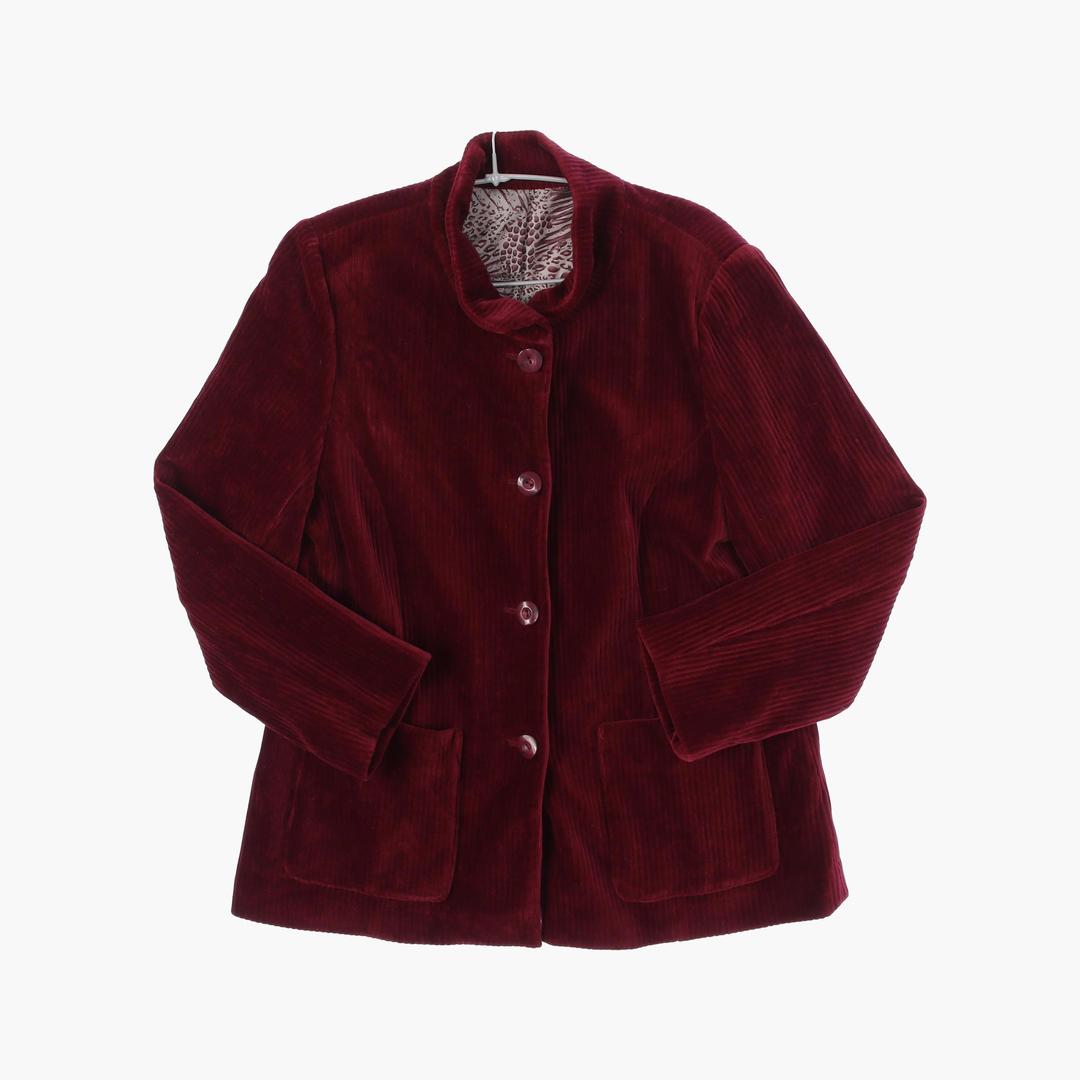 벨벳 모직 자켓 여자 M