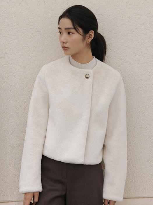 SELLY FUR JACKET (2colors)