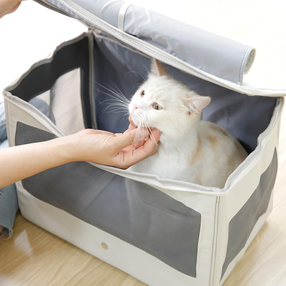 옥희독희 위로열림 고양이 이동장 강아지 산책 이동 가방 애견 캐리어