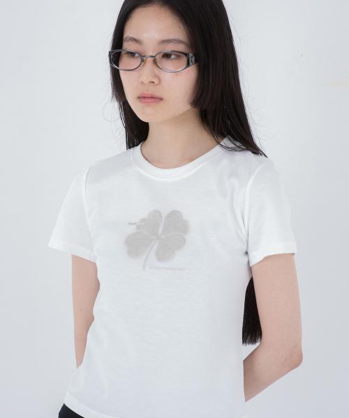 Clover short sleeves WHITE