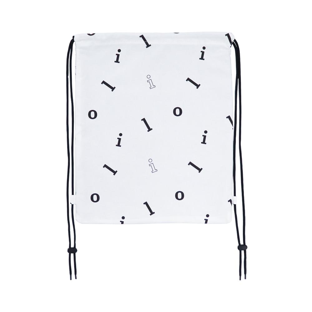 [LOGOPLAY]STRING BAG WH