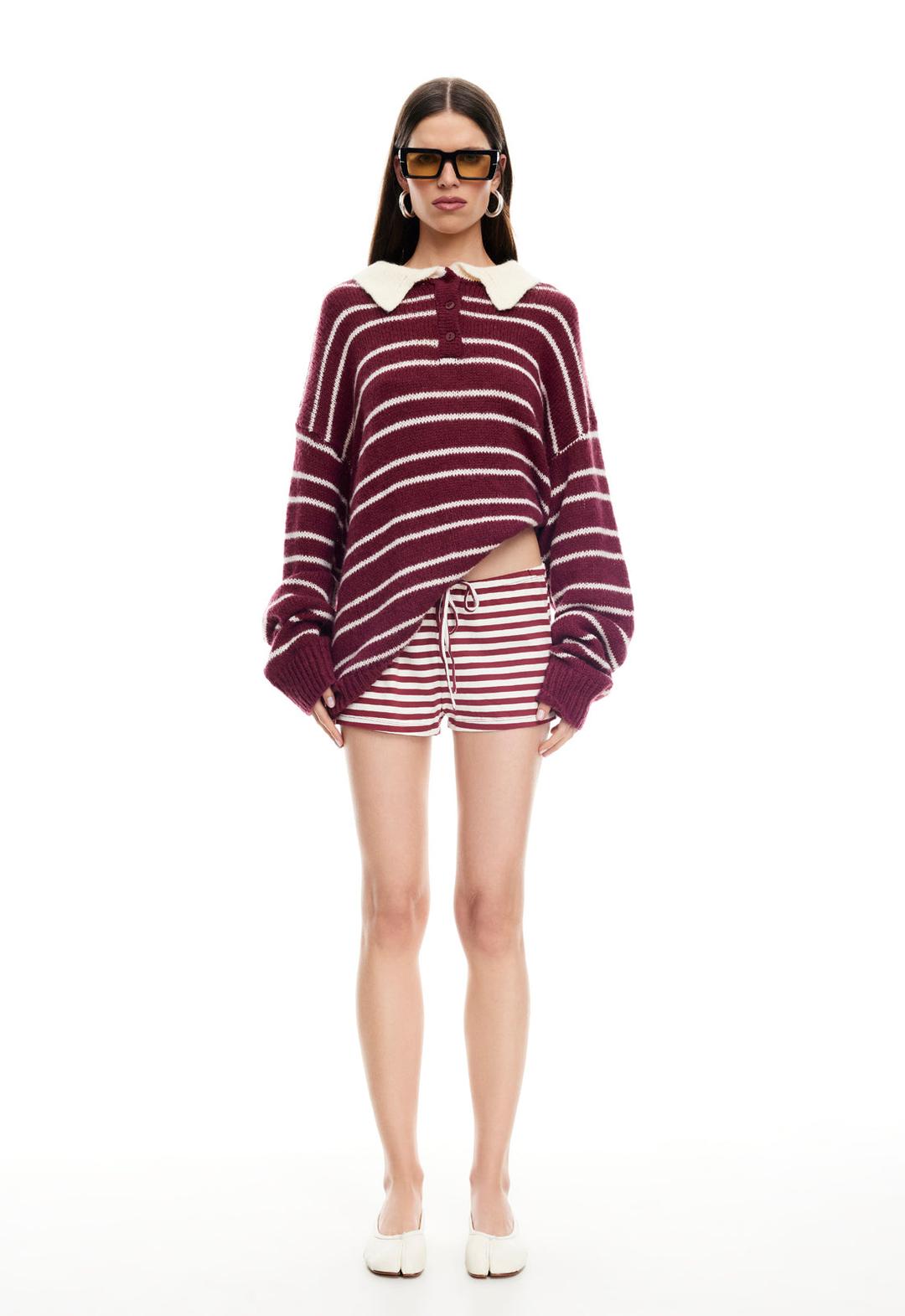 RISING SUN JERSEY - CRIMSON - S-M / CRIMSON
