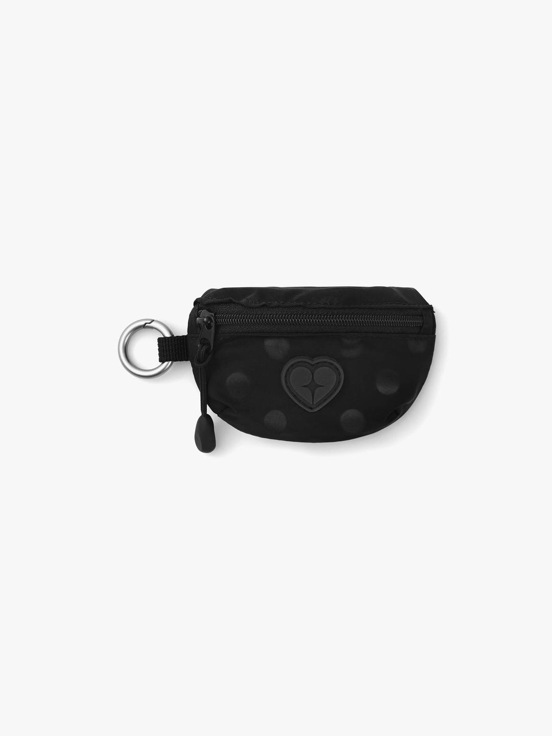 AIRY COIN POCKET - DOT BLACK
