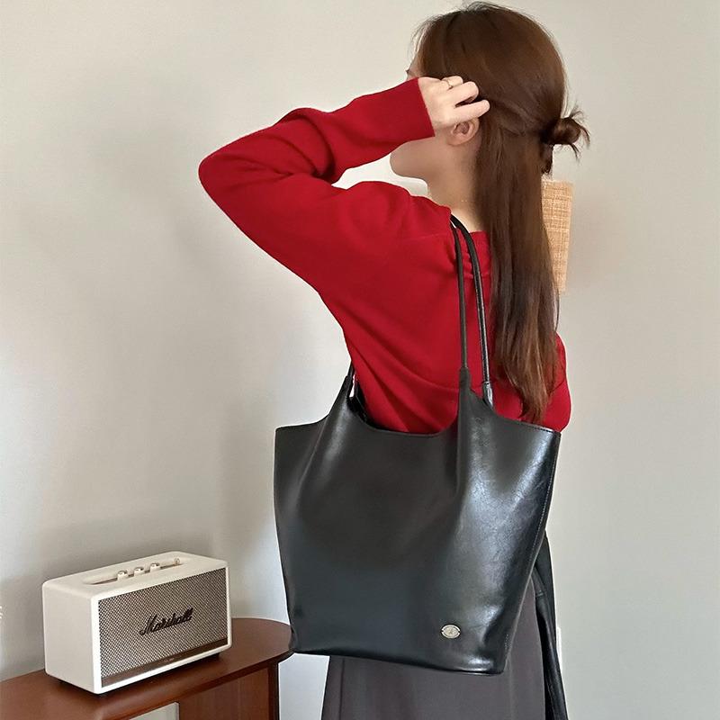 [HAGO단독판매][염차PICK] LEAF BAG_BLACK