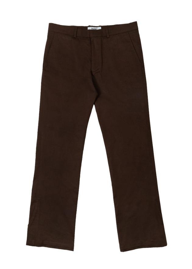 Act I (02)  Side Flap Zip Trousers (brown)