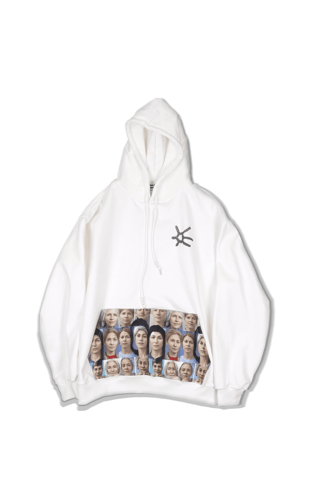 mtp crowded hoodie - white