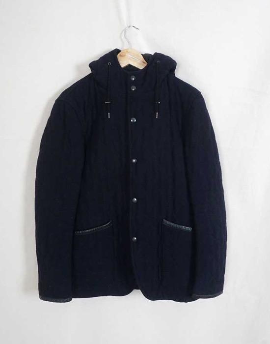 TOMORROWLAND SHETLAND WOOL PARKA  (  Thermore ,Made in JAPAN ,  L size )