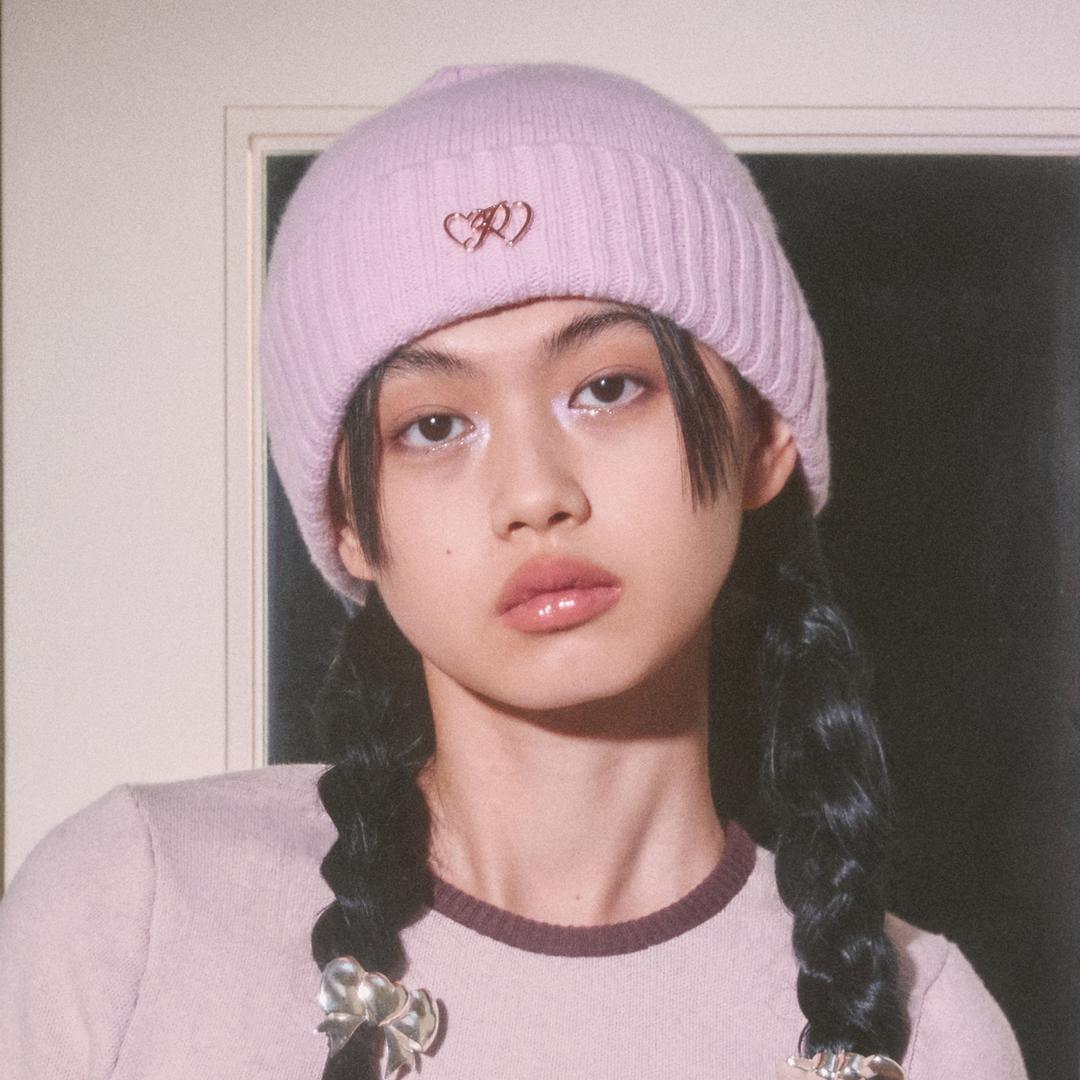 Logo Beanie (Pink)