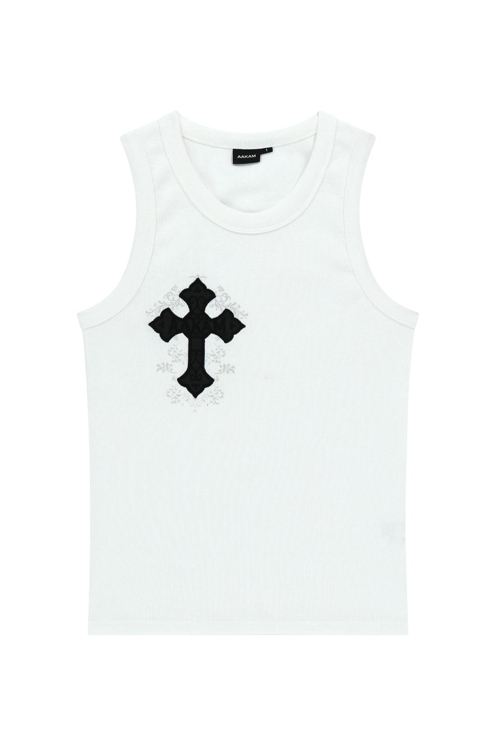 AKM CROS2 Sleeveless (White)