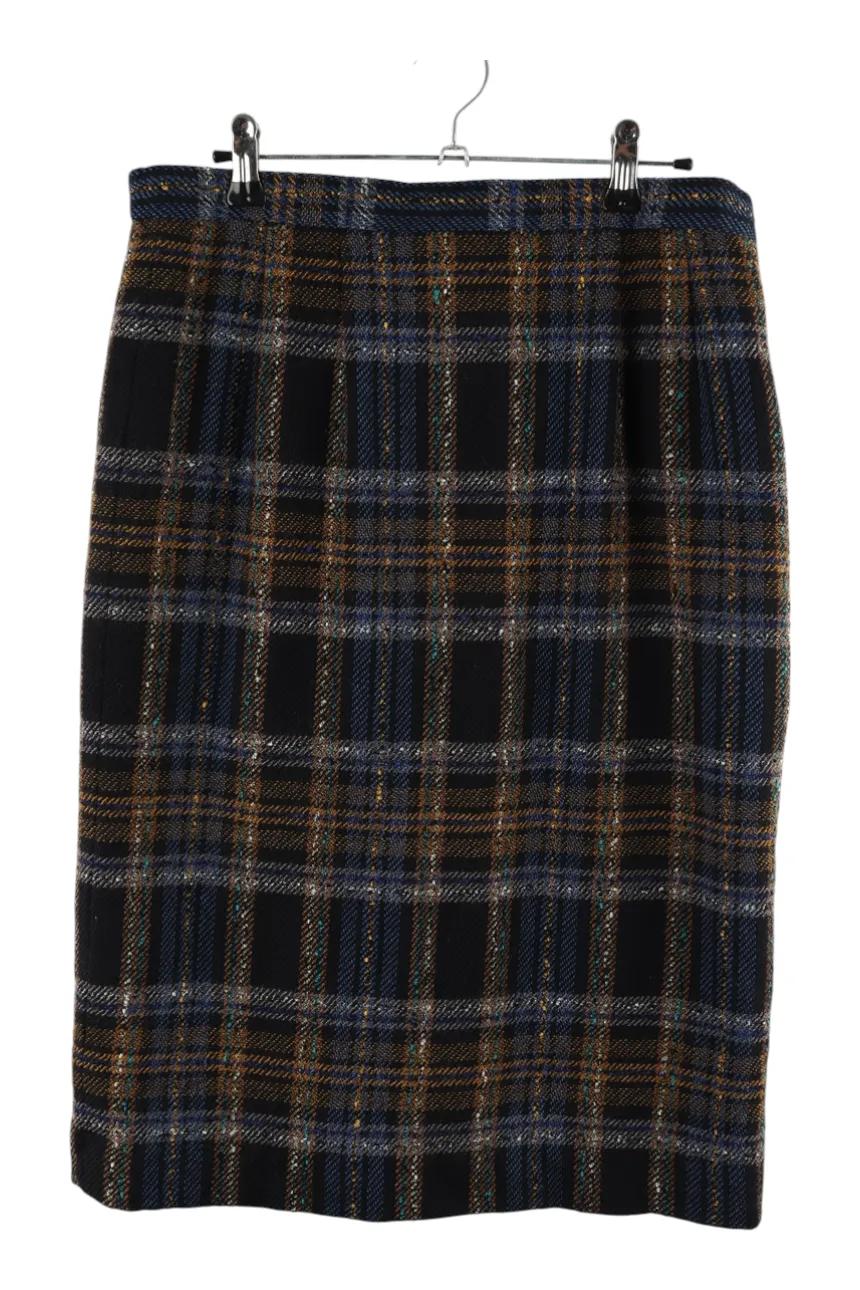 VINVERT 울 체크 스커트 빈트로-64739 | 세컨솔드