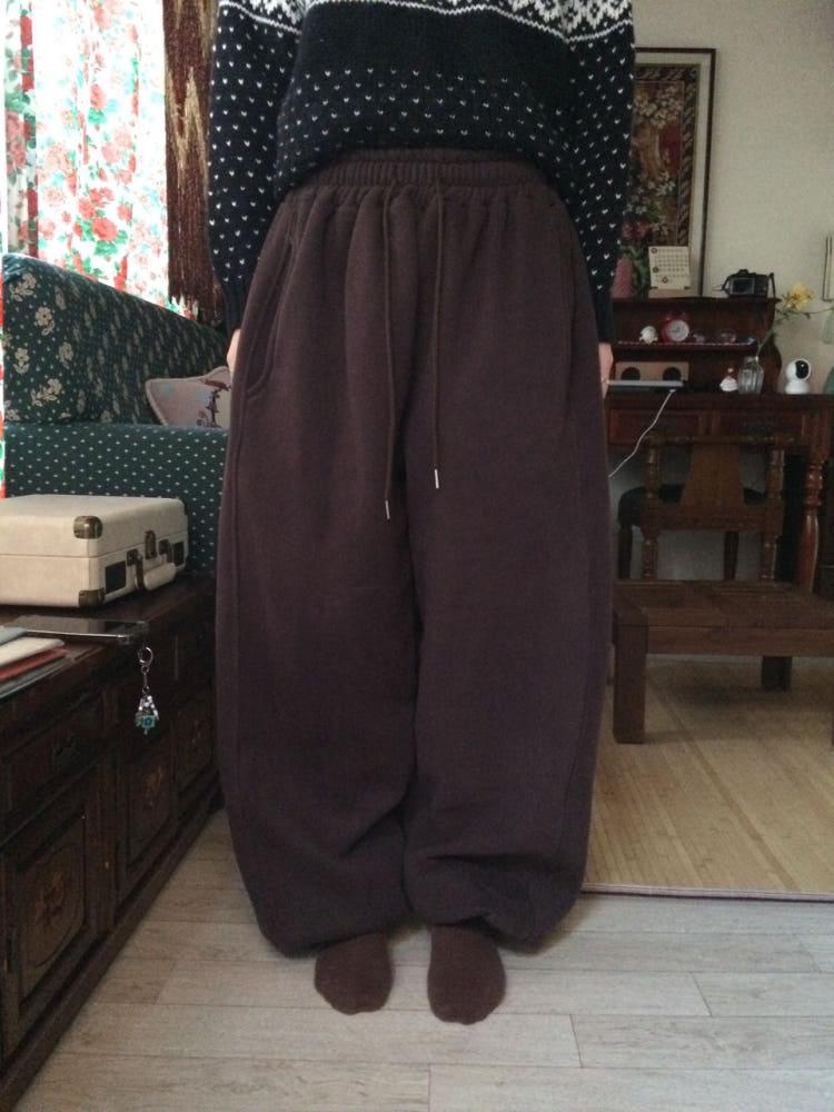 크림 플레 팬츠 (5color) - 남여공용