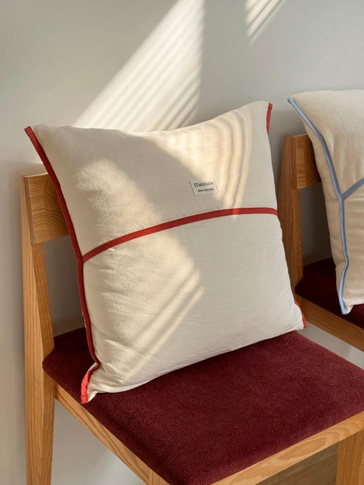 [ H 쿠션커버 ] 삼삼맨션 쿠션 쿠션커버 소파쿠션 쇼파쿠션 거실쿠션 45X45