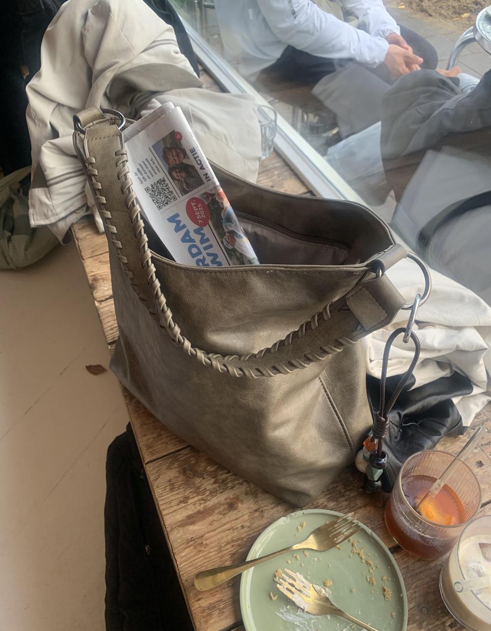 오브나인 [블랙 당일]블레어 키링 숄더 bag