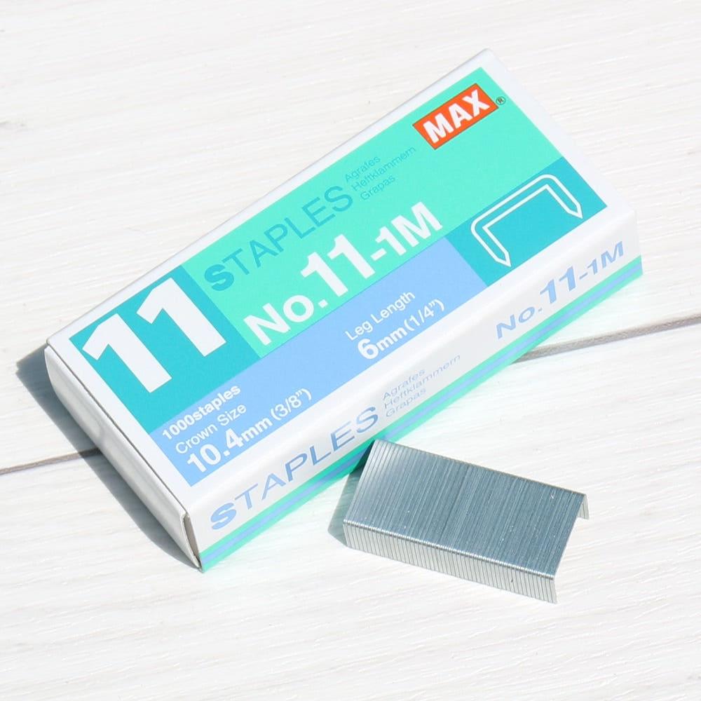 [MAX] 맥스 스테플러 바이모/Vaimo11 전용 심/침 No.11-1M 1통 
