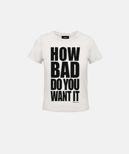 DO YOU WANT IT Short Sleeve T-Shirt - White
