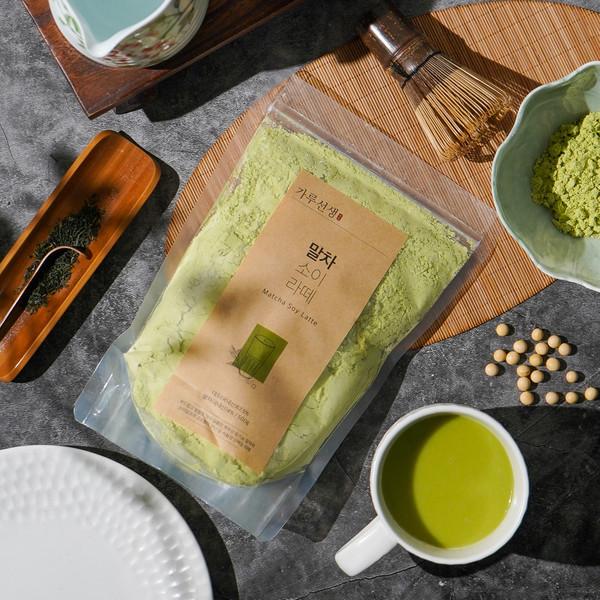 말차 소이 라떼