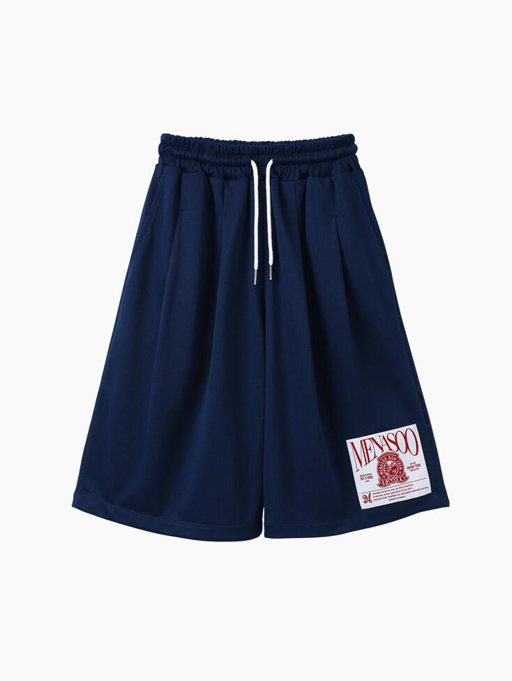 MNS RUNCREW MESH SHORTS NAVY
