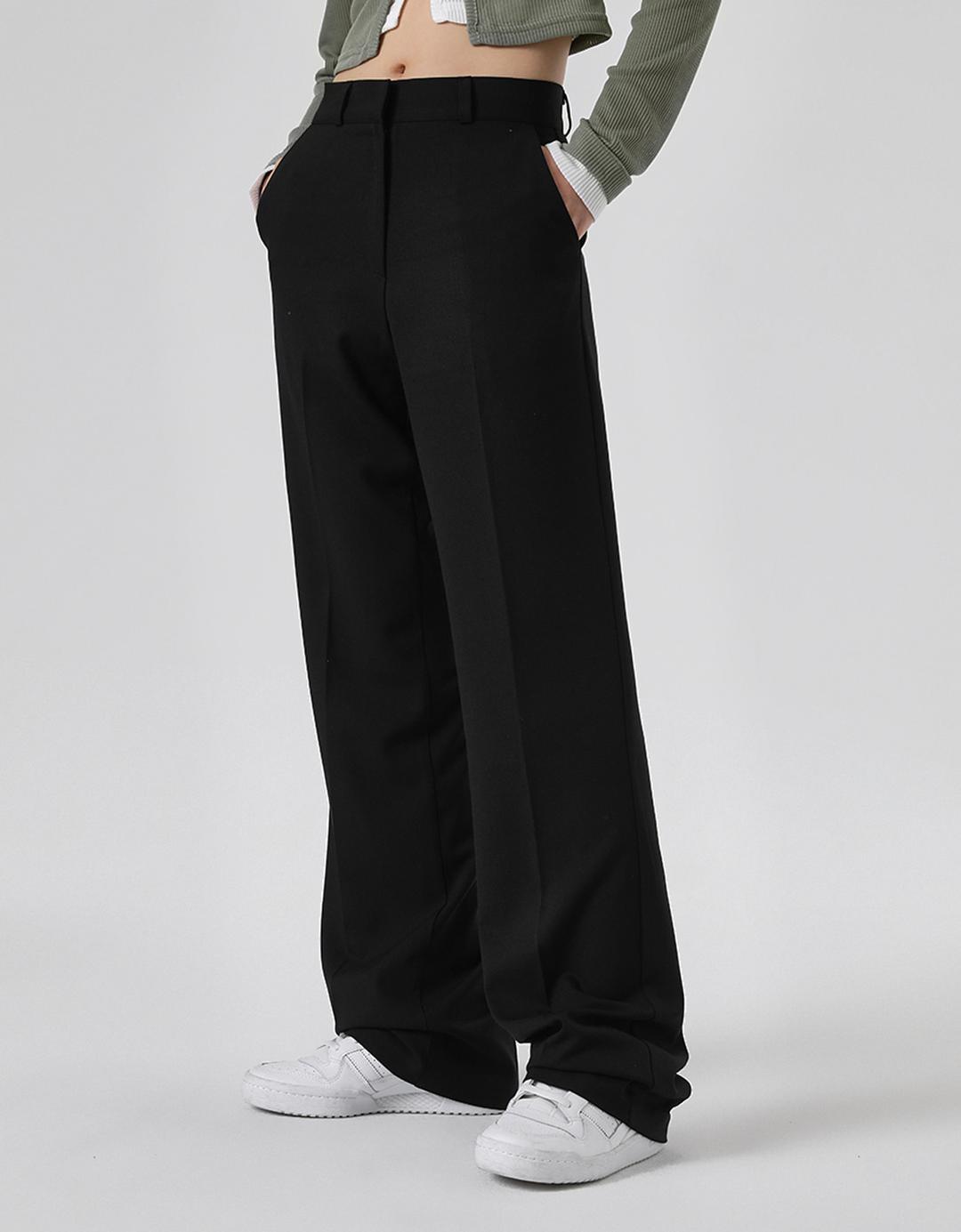 블랙업 [12만장판매] [MADE] 도미닉 와이드 롱 슬랙스