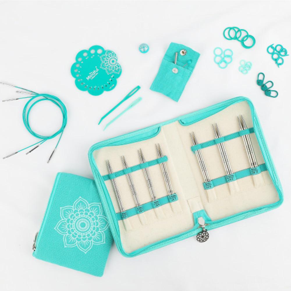 니트프로 마인드풀 5인치 조립식 대바늘 실속형 세트(knitpro believe set)