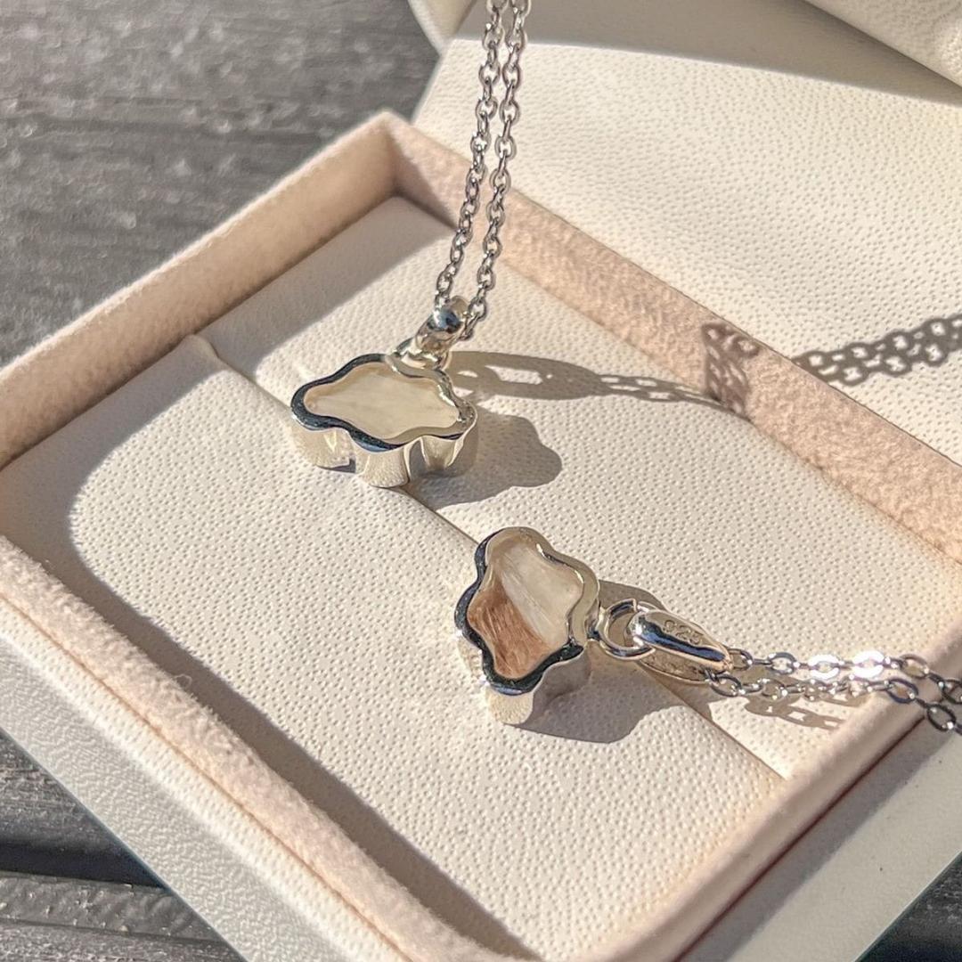 Cloud Memorial necklace [Silver 92.5]