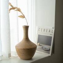 루카 드라이플라워 원목 화병