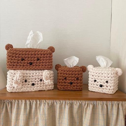 🐻 각티슈케이스 (직사각/미니선택)