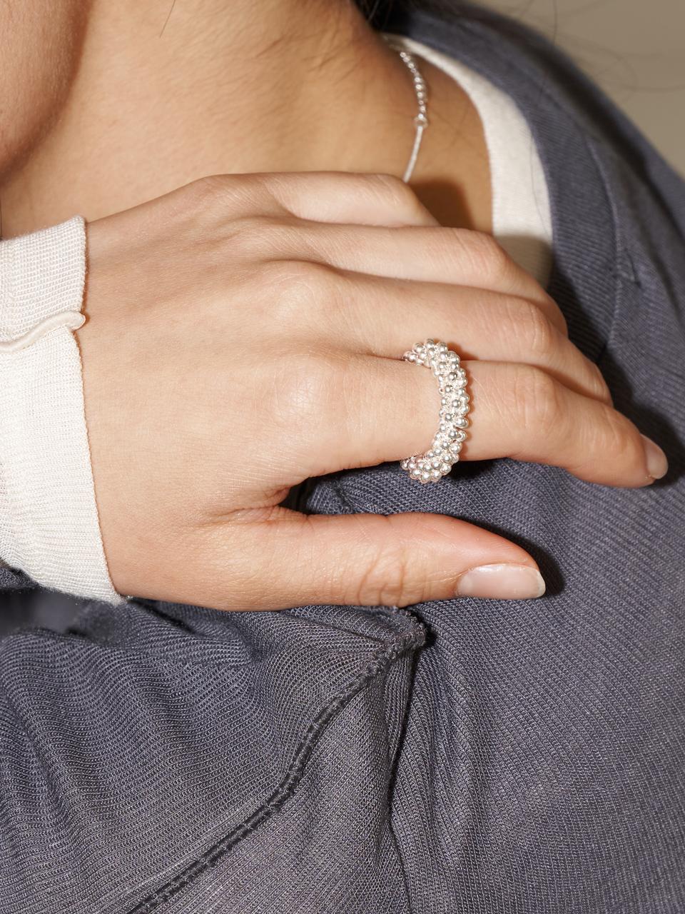 설타나 [유튜버 SIX 착용](Silver 925) 설타나 번치 오픈 링