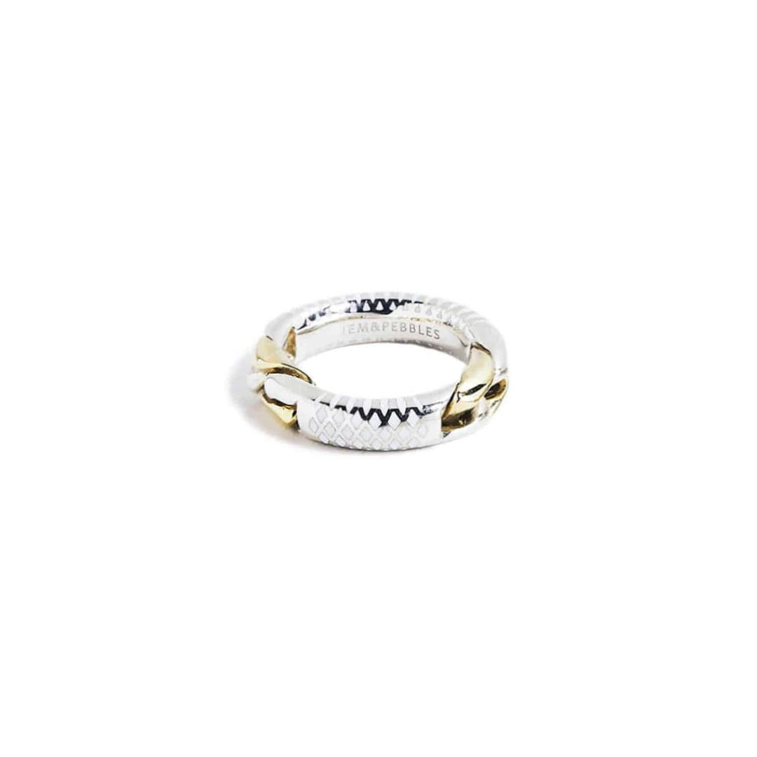 Bound Mesh_Silm_White_Gold