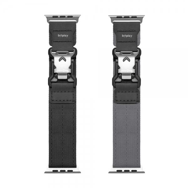 [비트플레이] 애플워치 스트랩 실버 44/45/49mm