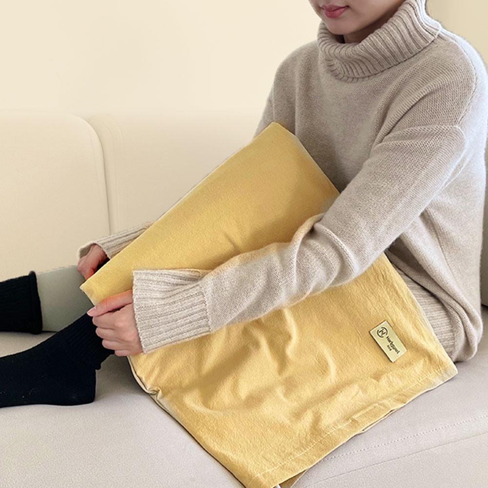 허브결 천연염색 맥반석 온열전기찜질기 허리 어깨 복부 배 전기찜질팩 일반형