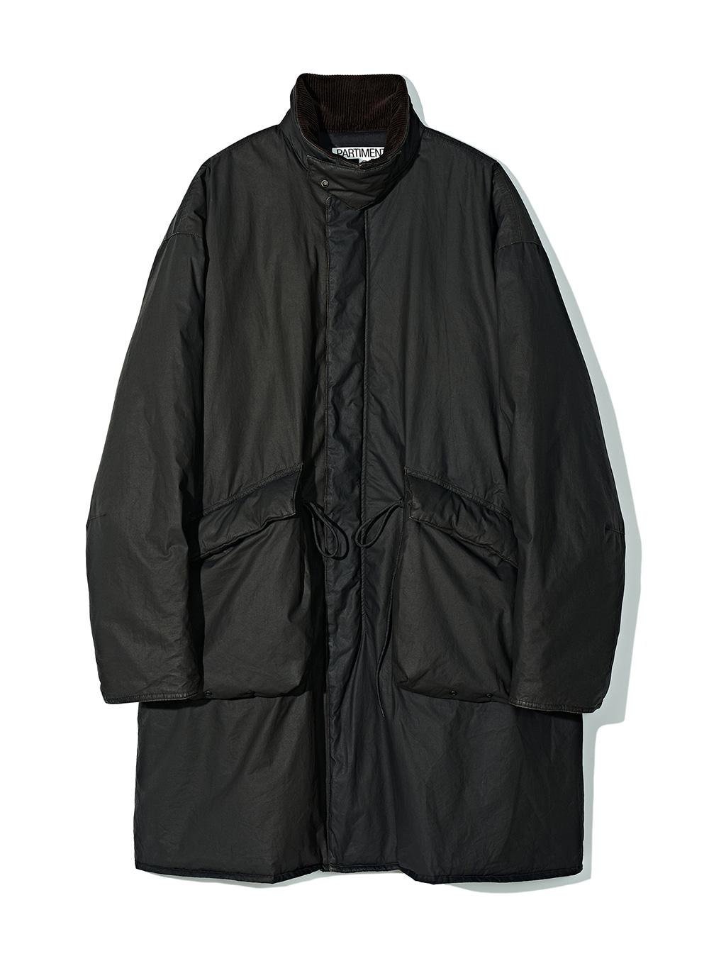 Coated Explorer Padded Coat_Black