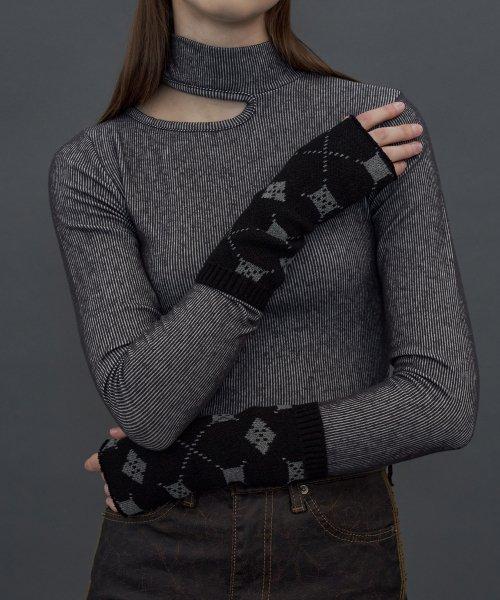 아가일 핸드워머 / 블랙